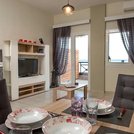 Varka Apartment Makrygialos Buitenkant foto