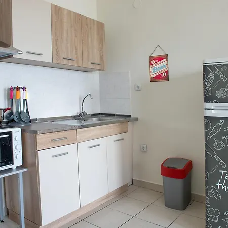 Varka Apartment Makrygialos Buitenkant foto